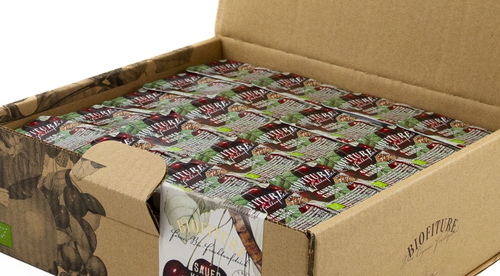 BIO Fruchtaufstrich Sauerkirsche 100x20g