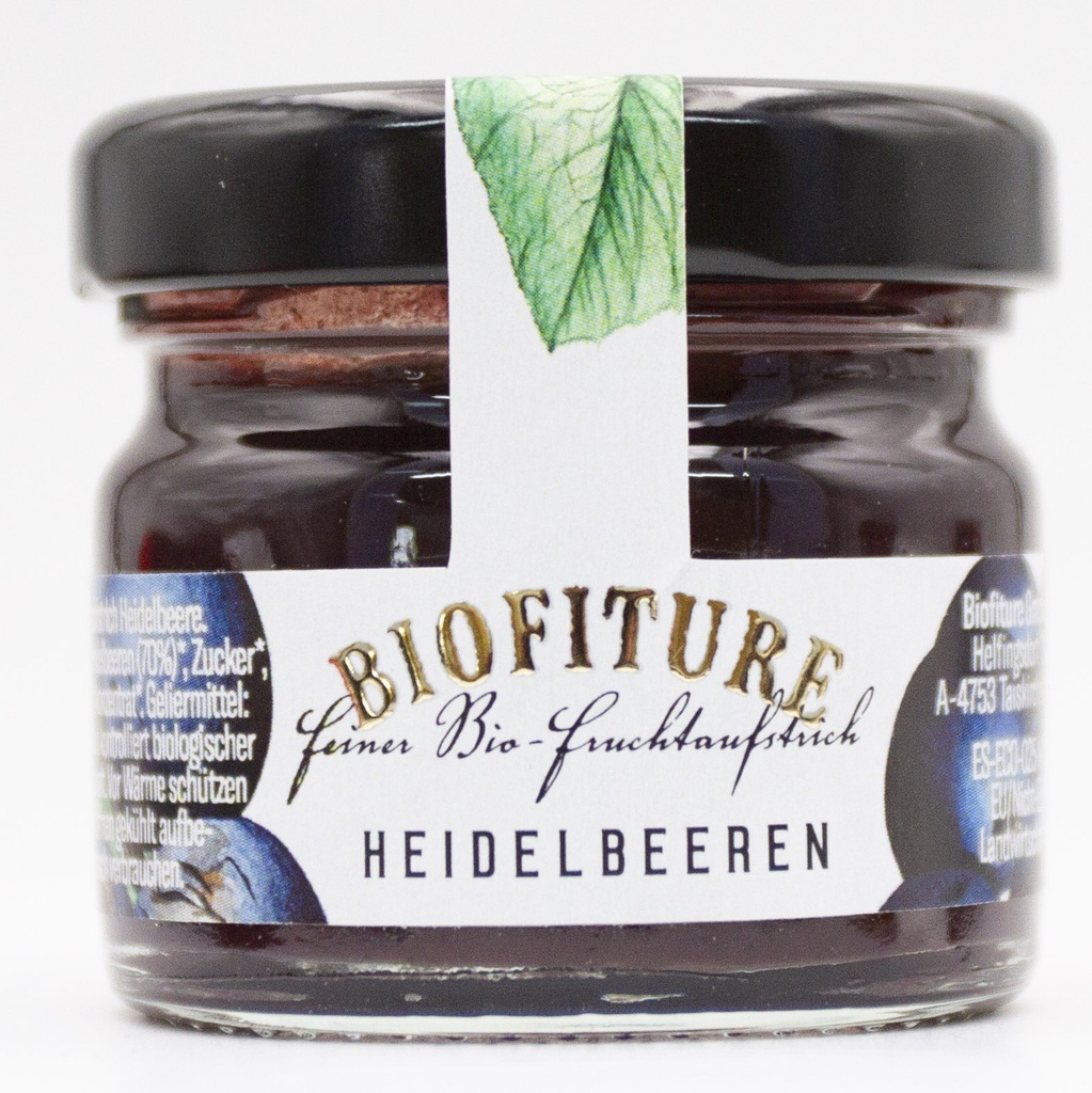 ORGANIC Blueberry Fruit Spread 24x28g