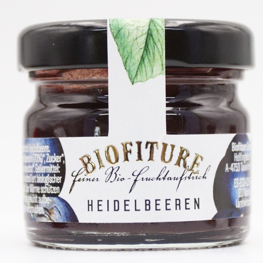 [0902-48] ORGANIC Blueberry Fruit Spread 24x28g